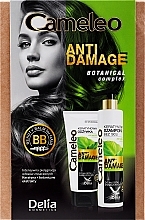 Zestaw - Delia Cameleo Anti Damage (shm/250ml + cond/200ml) — Zdjęcie N1