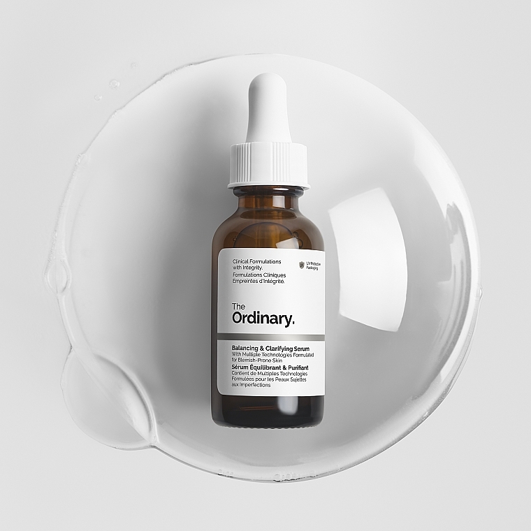 Balansujące i rozjaśniające serum do twarzy - The Ordinary Balancing & Clarifying Serum  — Zdjęcie N4