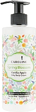 Kup Jedwabisty krem do ciała Wanilia i jabłko - Careline Spring Blossom Silky Body Cream 