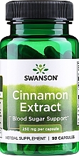 Kup Suplement diety Ekstrakt z cynamonu, 250 mg - Swanson Cinnamon Extract