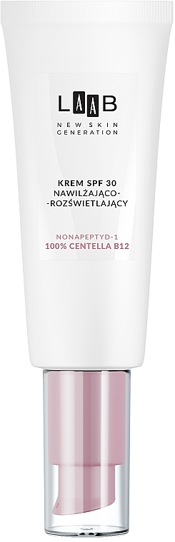 PRZECENA! Nawilżająco-rozświetlający krem ​​do twarzy SPF 30 - AA Cosmetics LAAB New Skin Generation * — Zdjęcie N4