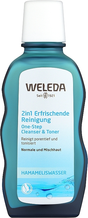 Oczyszczająca emulsja i tonik 2 w 1 do twarzy - Weleda One-Step Cleanser & Toner