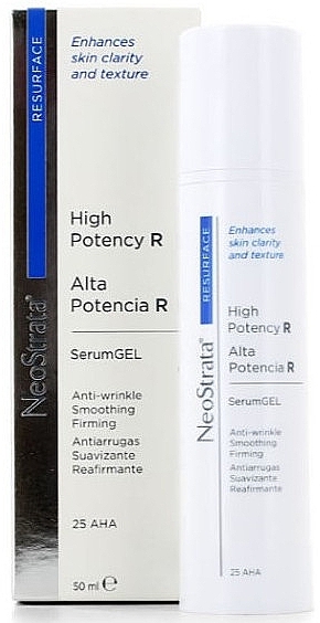 Wysoce skuteczne serum-żel przeciwzmarszczkowy do twarzy - Neostrata High Potency R SerumGel Anti Wrinkle Smoothing Firming 25 AHA — Zdjęcie N1