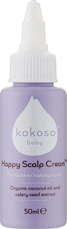 Łagodząco-zmiękczający krem dla niemowląt - Kokoso Baby Skincare Happy Scalp Cream