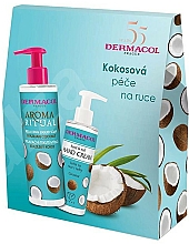 Zestaw - Dermacol Aroma Ritual Brazilian Coconut (h/cr/150ml + soap/250ml) — Zdjęcie N2