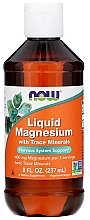 Kup Magnez w płynie z minerałami - Now Foods Liquid Magnesium