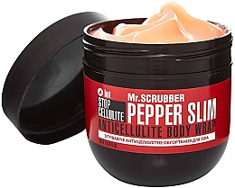 Kup Rozgrzewający antycellulitowy okład na ciało	 - Mr.Scrubber Hot Stop Cellulite Pepper Slim Anticellulite Body Wrap