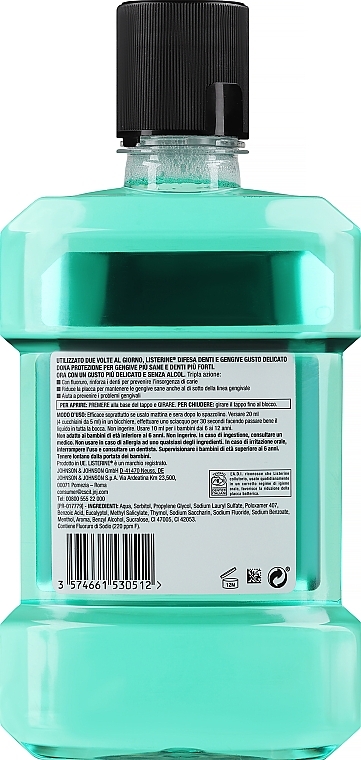 Antyseptyczny płyn do płukania ust - Listerine Cool Mint Antiseptic Deeper Clean — Zdjęcie N2