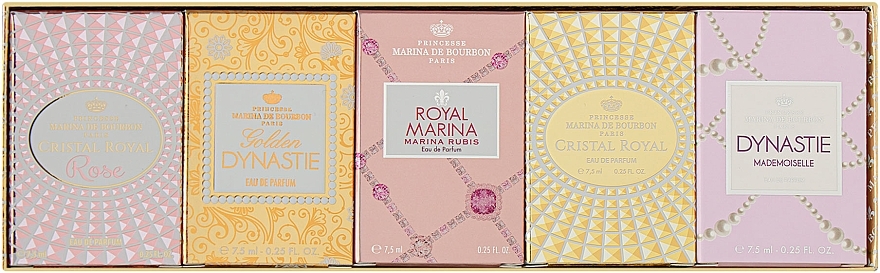 Marina De Bourbon Miniature Set - Zestaw (EDP/5x7,5 ml) — Zdjęcie N2