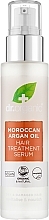 PRZECENA! Serum do włosów z olejem arganowym - Dr Organic Bioactive Haircare Moroccan Argan Oil Hair Treatment Serum * — Zdjęcie N1