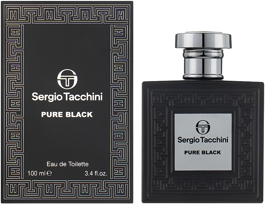 Sergio Tacchini Pure Black - Woda toaletowa — Zdjęcie N2