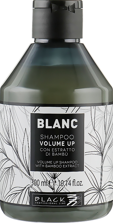 Szampon zwiększający objętość włosów - Black Professional Line Blanc Volume Up Shampoo — Zdjęcie N1