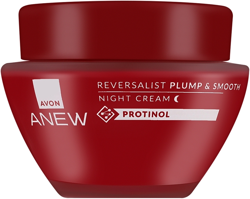 Rewitalizujący krem do twarzy na noc z protinolem - Avon Reversalist Plump & Smooth Night Cream Protinol — Zdjęcie N1