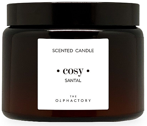 Świeca zapachowa w słoiku - Ambientair The Olphactory Santal Scented Candle — Zdjęcie N2