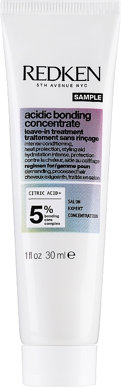 PREZENT! Termoochronny krem do intensywnej pielęgnacji włosów zniszczonych chemicznie - Redken Acidic Bonding Concentrate Leave-in Treatment — Zdjęcie N1