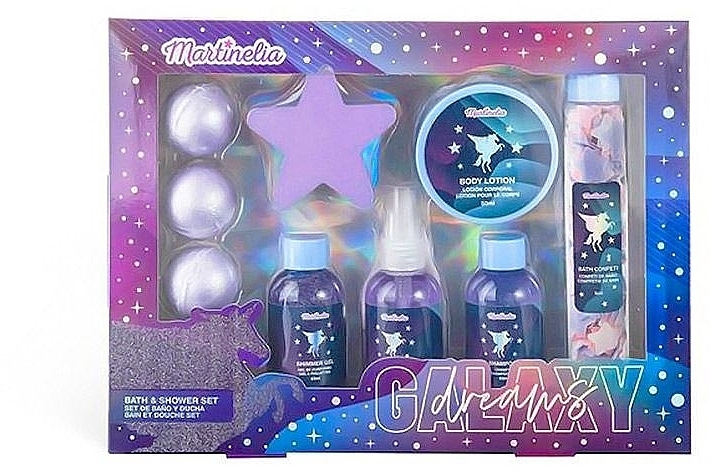 Zestaw, 9 produktów - Martinelia Galaxy Dreams Bath & Shower Set — Zdjęcie N1