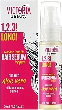 Serum do długich włosów - Victoria Beauty 1,2,3! Long! Hair Serum — Zdjęcie N2