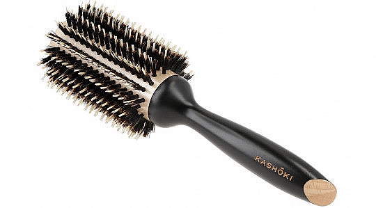 Okrągła szczotka do stylizacji włosów, 38 mm - Kashoki Hair Brush Natural Beauty