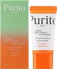 Krem przeciwsłoneczny - Purito Seoul Daily Soft Touch Sunscreen SPF50+ (Travel Size) — Zdjęcie N2