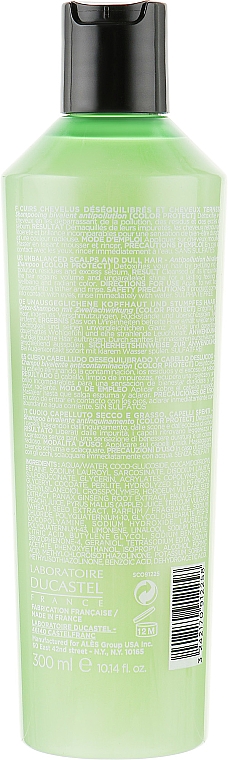 Dwufunkcyjny szampon do włosów - Laboratoire Ducastel Subtil Color Lab Instant Detox Antipollution Bivalent Shampoo — Zdjęcie N2