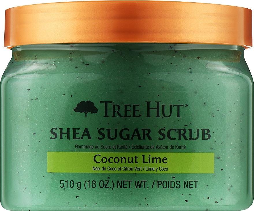 Scrub do ciała Kokos i limonka - Tree Hut Shea Sugar Scrub — Zdjęcie N1