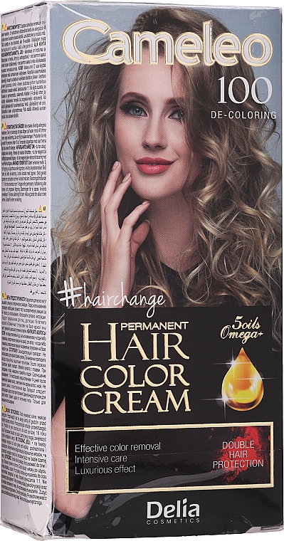 PRZECENA! Krem dekoloryzujący do włosów - Delia Cameleo De-Coloring Cream * — Zdjęcie N3