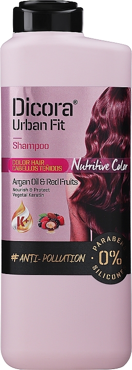 Szampon do włosów farbowanych - Dicora Urban Fit Shampoo Best Color — Zdjęcie N1