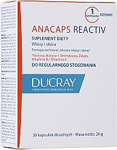 Kup Suplement diety Zdrowe włosy i skóra - Ducray Anacaps Reactiv