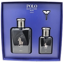 Kup Ralph Lauren Polo Blue - Zestaw (edp/125ml + edp/40ml + ref/funnel/1pcs)