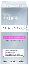 Kojący krem ​​do skóry wrażliwej - Babor Doctor Babor Calming Rx Soothing Cream — Zdjęcie N2
