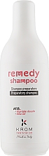 Kup Szampon rewitalizujący z keratyną roślinną i oliwą z oliwek - Krom Remedy Shampoo