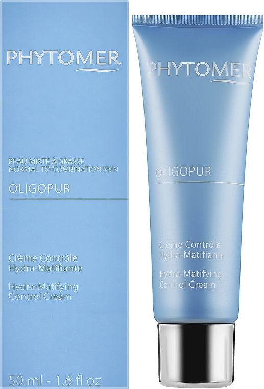 Matujący krem nawilżający do twarzy - Phytomer OligoPur Hydra-Matifying Control Cream — Zdjęcie N2