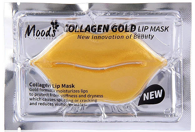 Kolagenowa maska do ust - Moods Collagen Crystal Lip Mask — фото N1