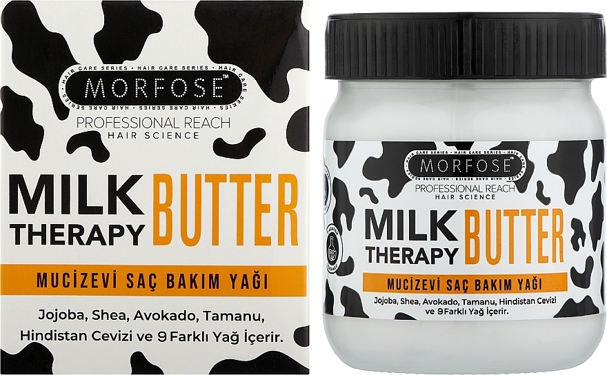 Masło do włosów - Morfose Milk Therapy Butter — Zdjęcie N2