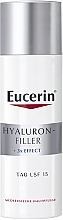 Przeciwzmarszczkowy krem na dzień z kwasem hialuronowym do skóry normalnej i mieszanej SPF 15 - Eucerin Hyaluron-Filler — Zdjęcie N1