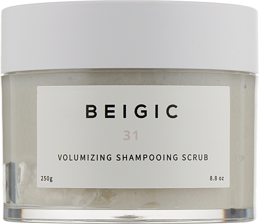 Szampon peelingujący do skóry głowy - Beigic Volumizing Shampooing Scrub — Zdjęcie N2