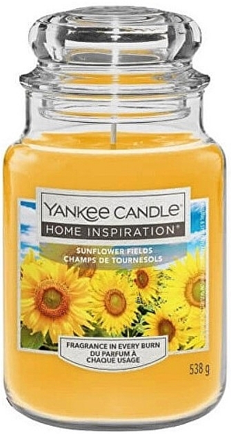 Świeca zapachowa w słoiku - Yankee Candle Home Inspiration Sunflower Fields — Zdjęcie N1