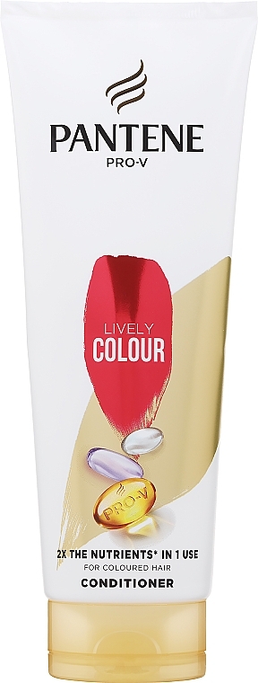 Odżywka do włosów farbowanych - Pantene Pro-V Lively Colour Conditioner — Zdjęcie N1