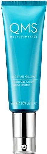 Odżywczy krem ​​do twarzy na dzień - QMS Active Glow Tinted Day Cream — Zdjęcie N1