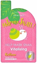 Kup Rewitalizująca maska ​​do twarzy - Dewytree Help Me Snail! Vitalizing Mask