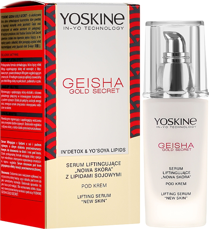 Serum liftingujące do twarzy - Yoskine Geisha Gold Lifting Serum