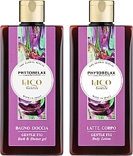 Zestaw - Phytorelax Laboratories The Floral Ritual Gentle Fig (sh/gel/250ml + b/lot/250ml) — Zdjęcie N2