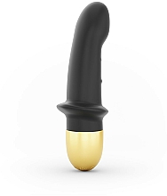 Wibrator do stymulacji punktu G lub stymulacji analnej - Marc Dorcel Mini Lover Magenta 2.0 Black — Zdjęcie N2