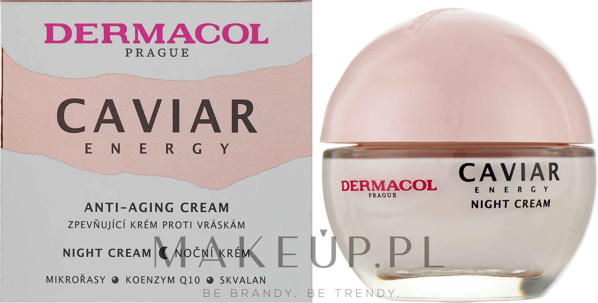 Ujędrniający krem przeciwzmarszczkowy do twarzy na noc - Dermacol Caviar Energy Anti-Aging Night Cream — Zdjęcie 50 ml