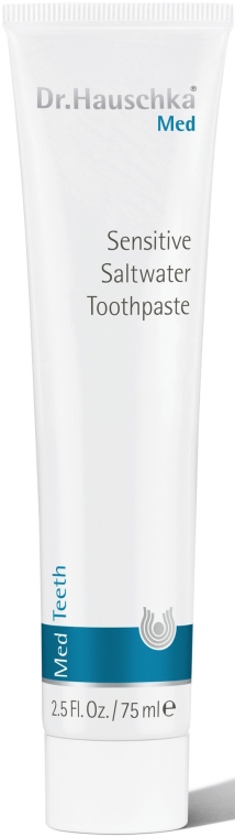 Pasta do wrażliwych zębów Sól morska - Dr Hauschka Med Sensitive Saltwater Toothpaste — Zdjęcie N1