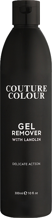Zmywacz do lakieru żelowego z lanoliną - Couture Colour Gel Remover with Lanolin