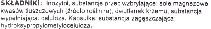 Inozytol w kapsułkach - Jarrow Formulas Inositol 750mg — Zdjęcie N2