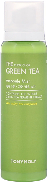 Nawilżająca mgiełka do twarzy Zielona herbata - Tony Moly The Chok Chok Green Tea Ampoule Mist — Zdjęcie N1