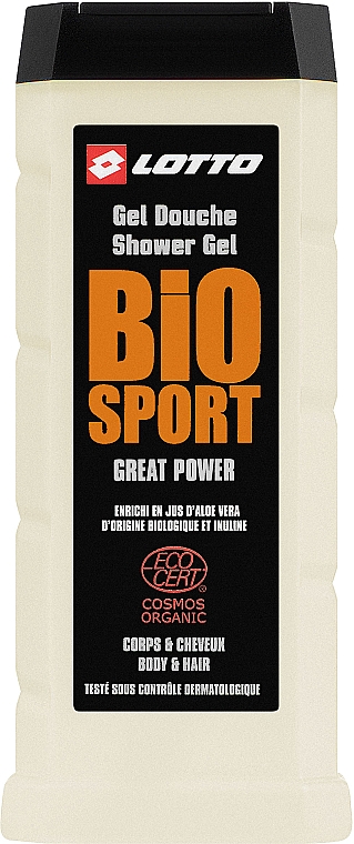 Lotto Great Power Bio Sport Shower Gel - Żel pod prysznic