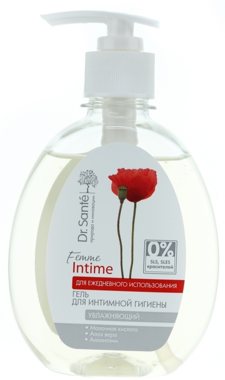 Nawilżający płyn do higieny intymnej - Dr Sante Femme Intime — Zdjęcie N2